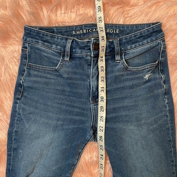 American Eagle The Dream‎ Jean Hi Rise Stretch Jegging Size 6 - Picture 9 of 9